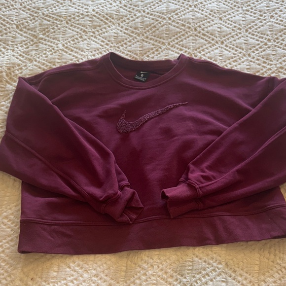 Nike Burgundy Sweatshirt - Picture 1 of 5